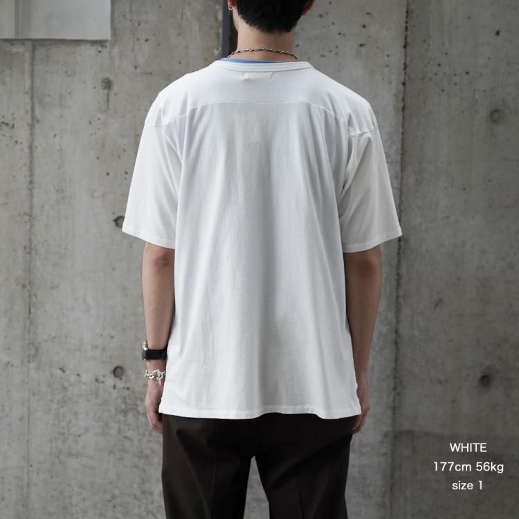 ノンネイティブ nonnative 25ss コーチショートスリーブVネックT