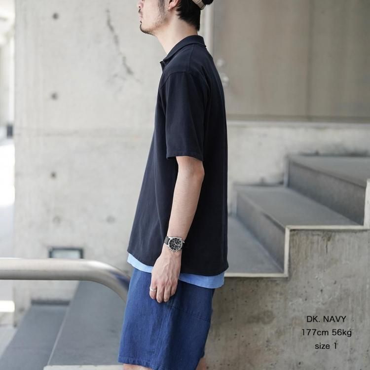 ノンネイティブ nonnative 25ss オフィサーショートスリーブ