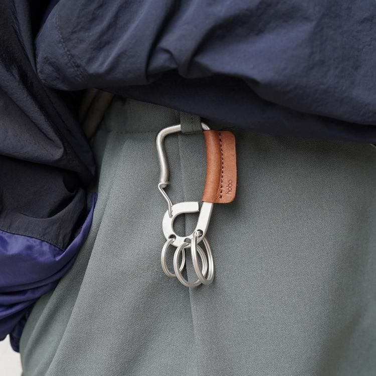hobo ROUND CARABINER KEY RING SHRINK LEATHER - Blog