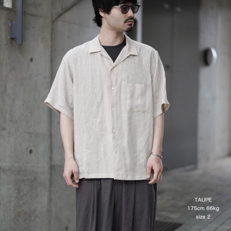 マーカウェア MARKAWARE 25ss ニューオープンカラーシャツ NEW