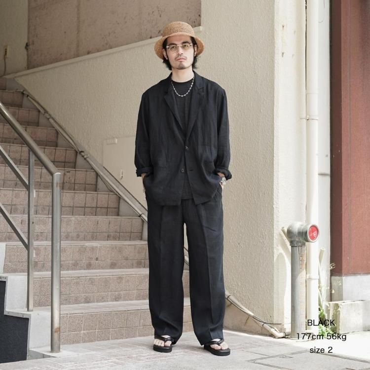 マーカウェア MARKAWARE 25ss シャツジャケットヘンプシャー