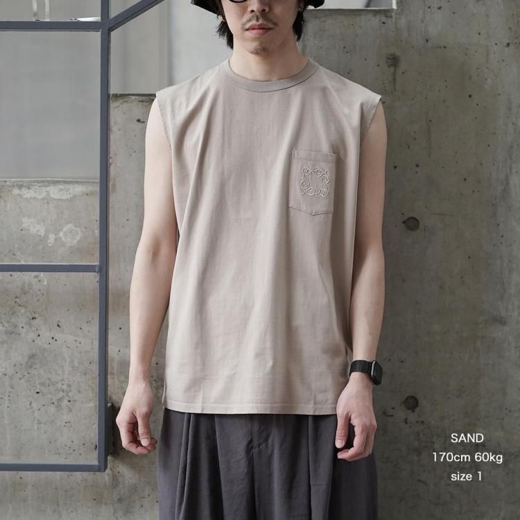 トップス nonnative DWELLER N/S TEE COTTON SAND DWELLER S/S TEE COTTON JERSEY | PRODUCTS | nonnative SPRING