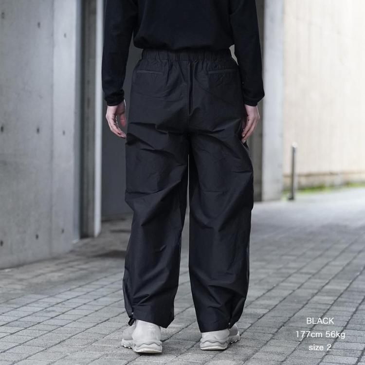 マーカ marka 25ss アジャスタブルヘムイージーワイドパンツ