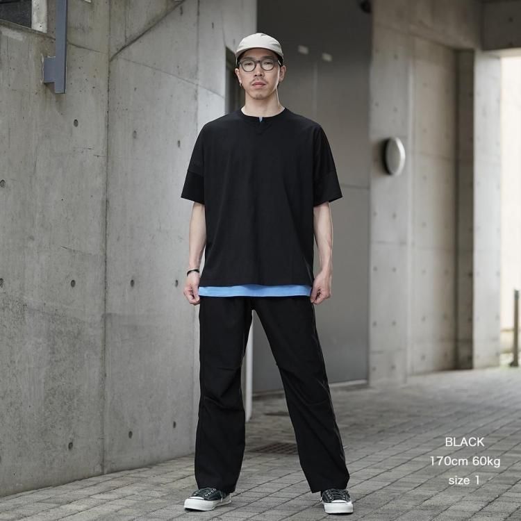 ノンネイティブ nonnative 25ss クラークTシャツTネック CLERK S