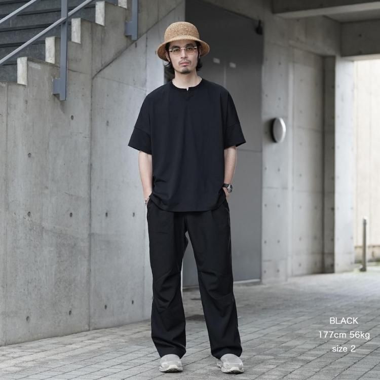 ノンネイティブ nonnative 25ss クラークTシャツTネック CLERK S/S T