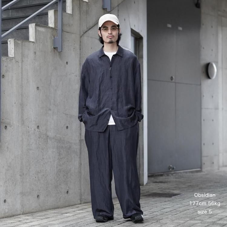 ノノット nonnotte 25SS ドレーピングクロスボックスプリーツ