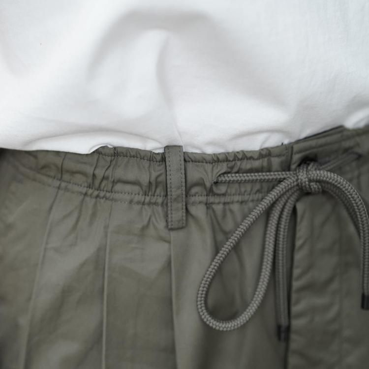 マーカウェア MARKAWARE 25ss トリプルプリーテッドイージー