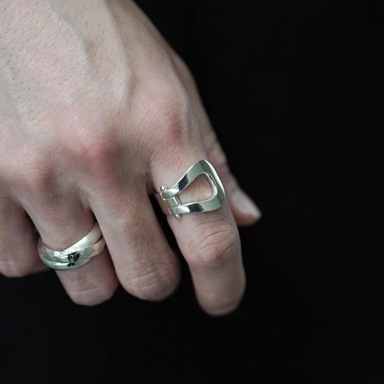 新品同様　XOLO JEWELRY　ショロ　Horse Bit Ring ショロジュエリー XOLO JEWELRY 25ss ホースビットリング