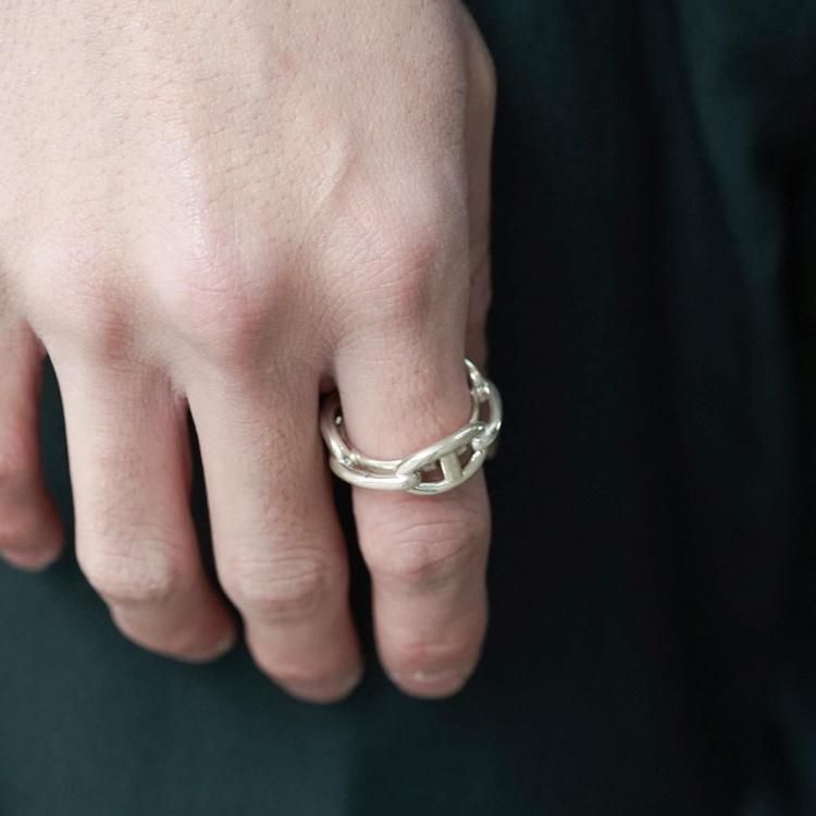 ショロジュエリー XOLO JEWELRY 25ss ライドアンカーリング シルバー