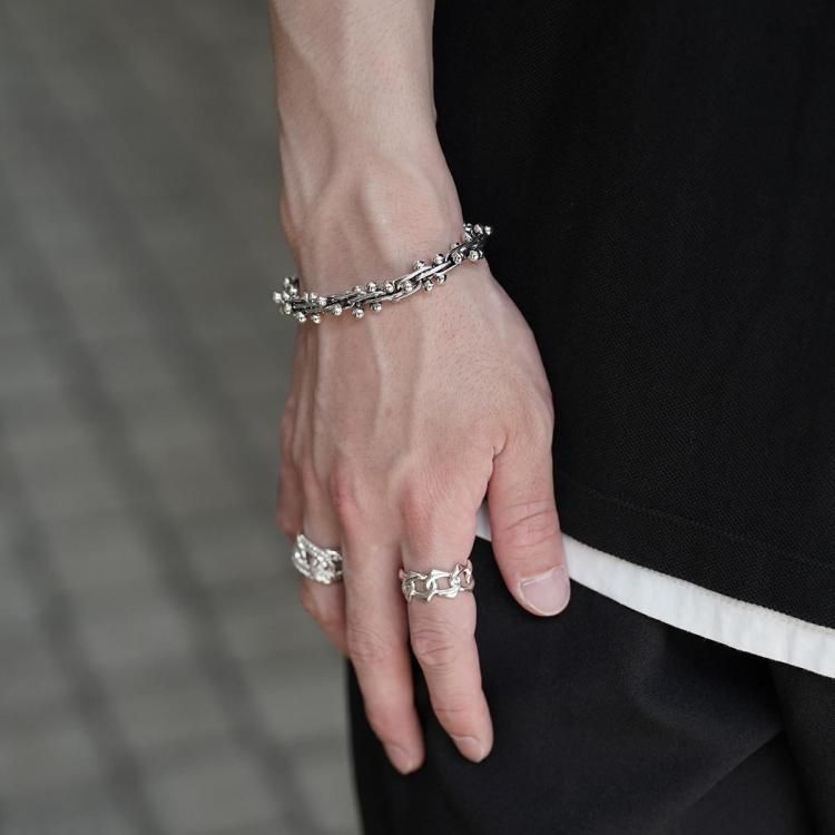 XOLO DNA Link ブレスレット 925 XOLO - DNA リンク ブレスレット / DNA LINK BRACELET - 6 mm