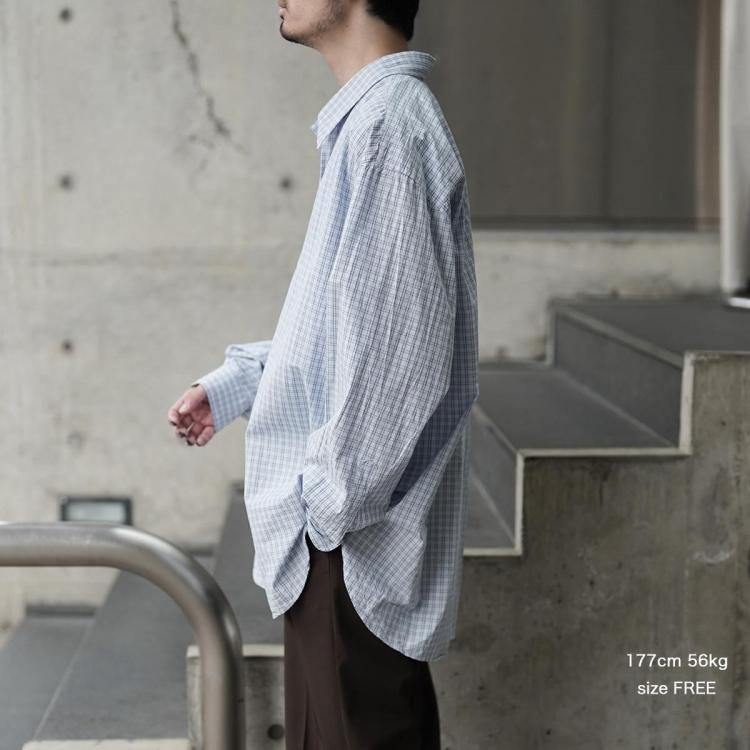 マービンポンティアックシャツメーカーズ　スキッパーシャツ Marvine Pontiak Shirt Makers(マーヴィンポンティアックシャツ