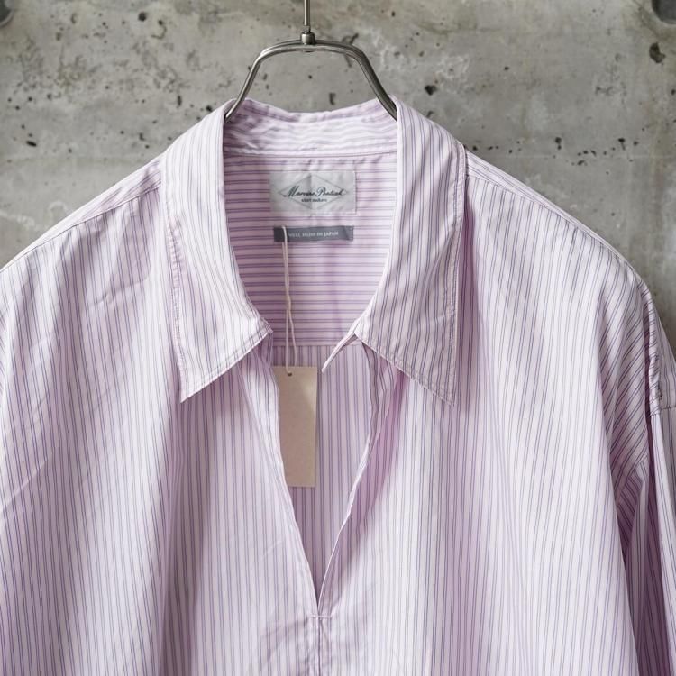 Marvine Pontiak Shirt Makers スキッパーシャツ SKIPPER SH｜MARVINE PONTIAK SHIRT MAKERS｜TOPS（トップス