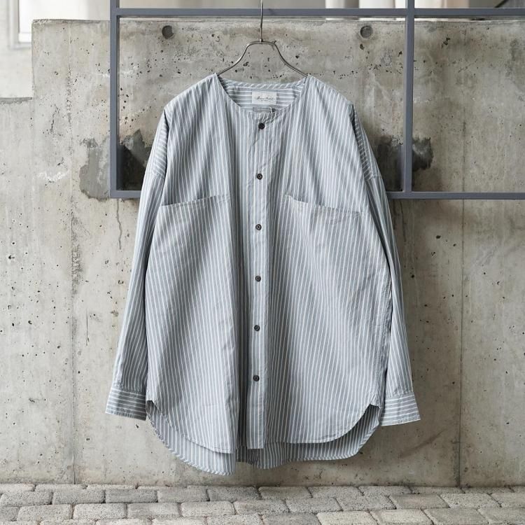 Marvine Pontiak shirt makers (Open Collar SH White) 通販