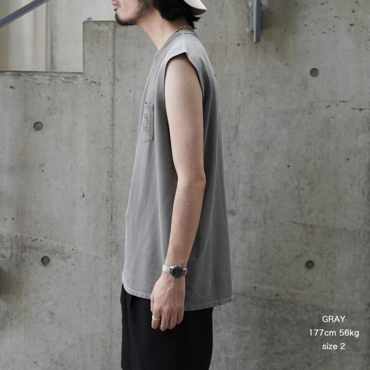 ノンネイティブ nonnative デュエラーノースリーブコットンピケ