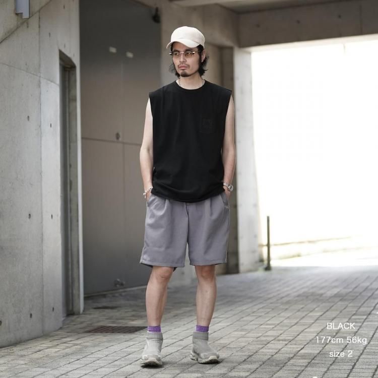 ノンネイティブ nonnative デュエラーノースリーブコットンピケ