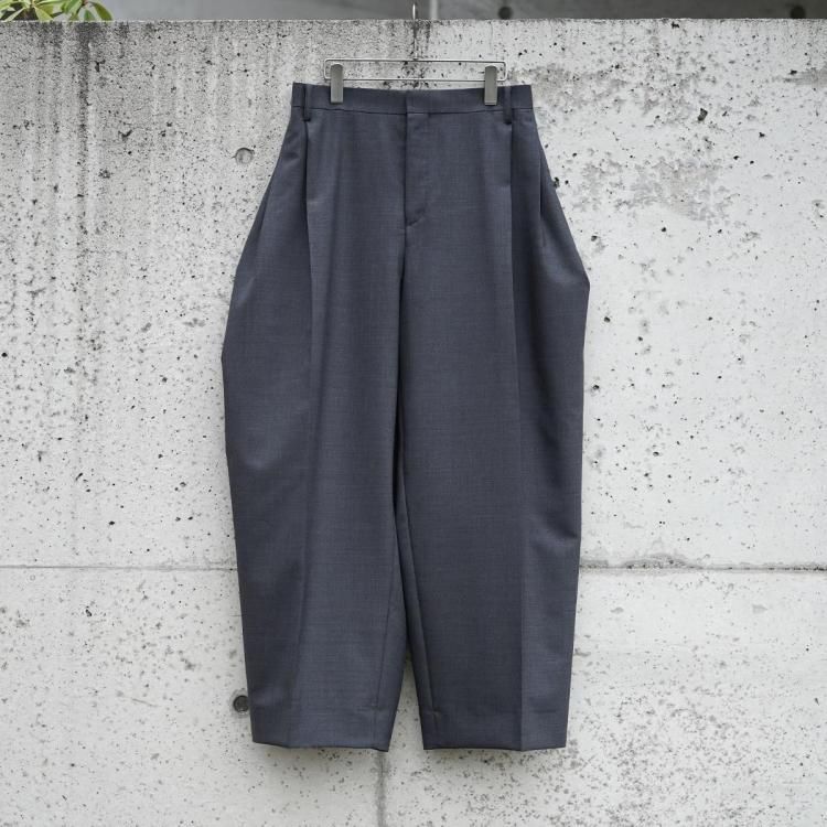 beautiful people トロピカルウールモヘアワイドパンツ tropical wool mohair side tuck wide pants – beautiful people