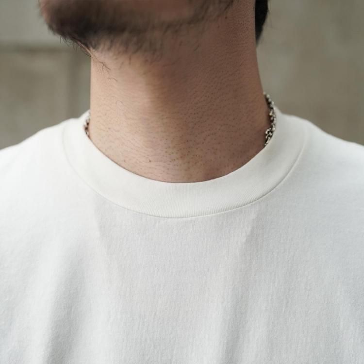 アワサ awasa 25AW 2-pack crew neck t-shirts(White×White