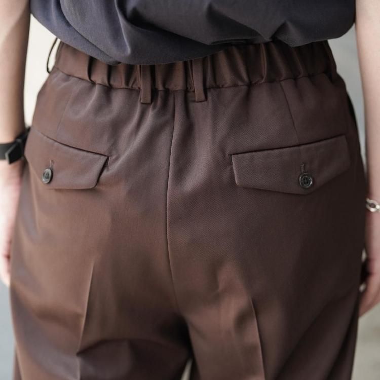 マーカウェア MARKAWARE 25aw DOUBLE PLEATED WIDE TROUSERS