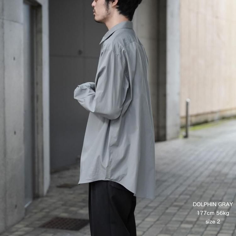 マーカウェア MARKAWARE 25aw コンフォートフィットシャツ