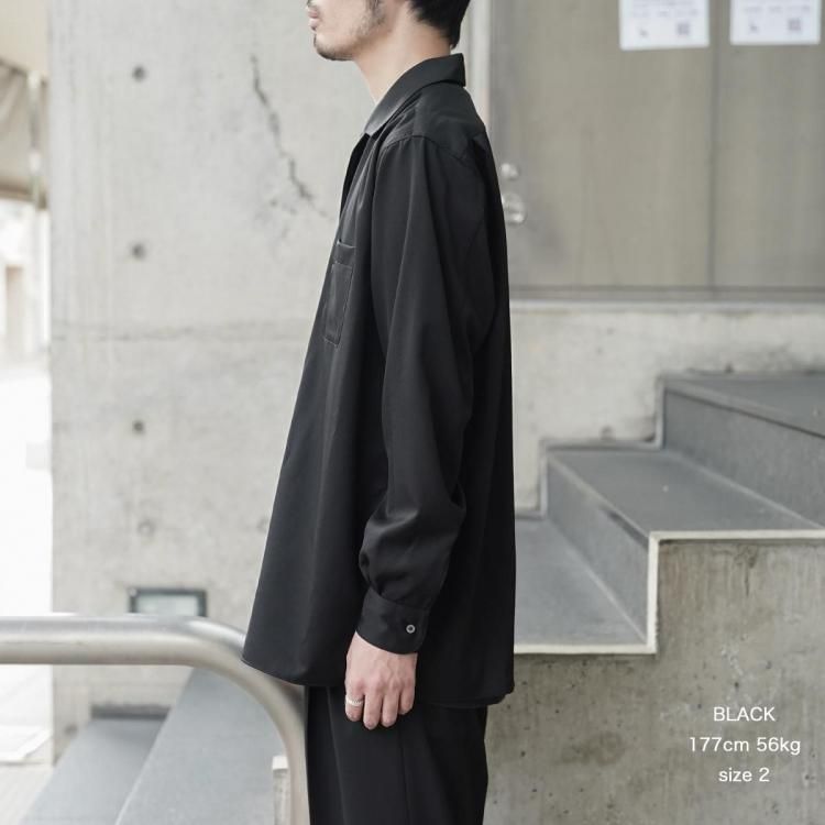 マーカウェア MARKAWARE 25aw イタリアンカラーオープンカラー