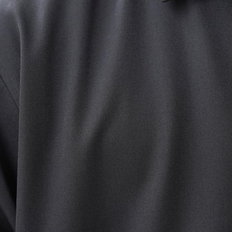 【新品】markaware 25AW イタリアンオープンカラーシャツBlack2 シンピン】markaware 25AW イタリアンオープンカラーシャツブラック2