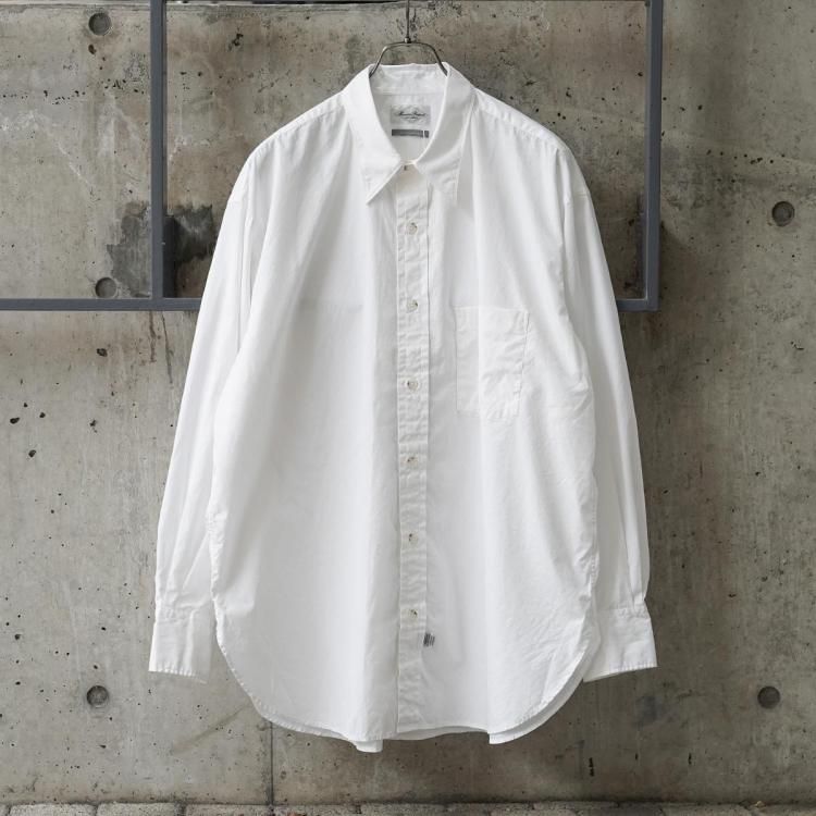 Marvine Pontiak Shirt Makers￼ 白シャツ Marvine Pontiak shirt makers (Open Collar SH White) 通販