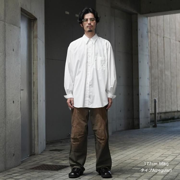 marvine pontiak shirts maker 白シャツ 最終値下げ マービンポンティアックシャツメーカーズ Marvine Pontiak Shirt