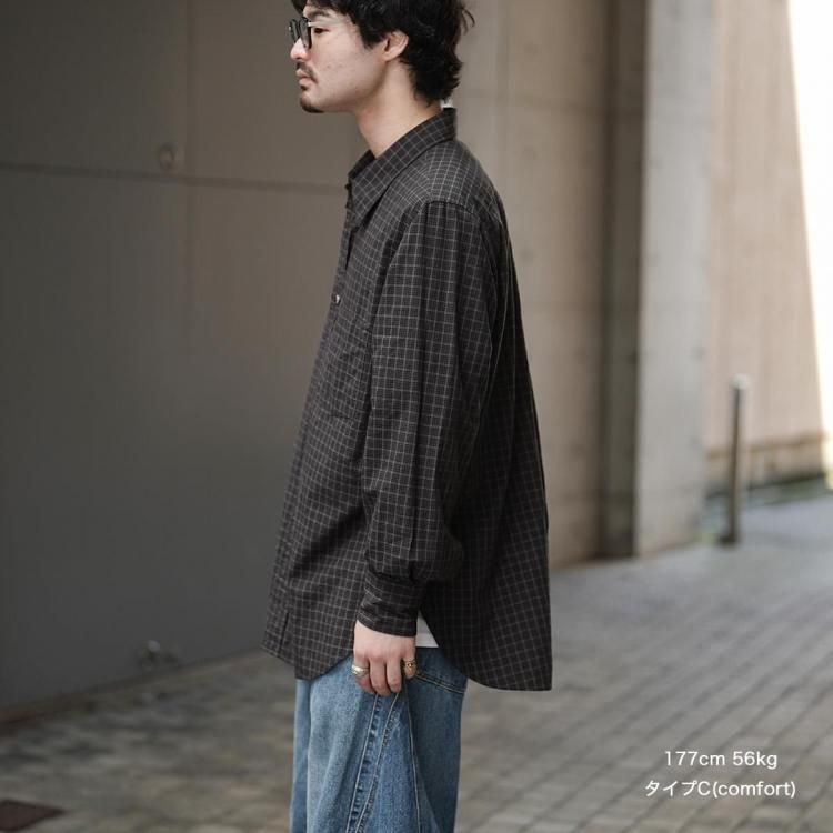 Marvine Pontiak チェック柄長袖シャツ Marvine Pontiak チェック柄長袖シャツ マービンポンティアック