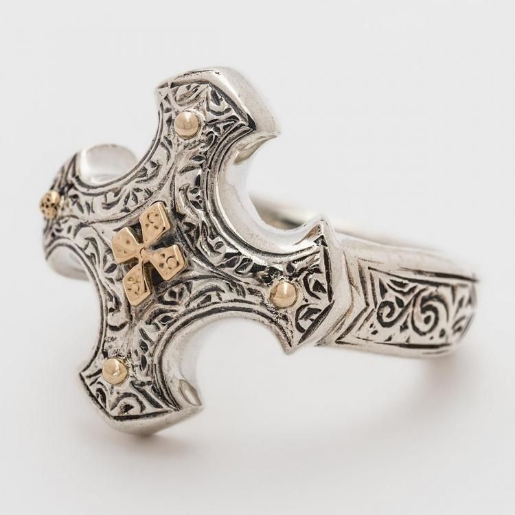 ジェロクリスト Gerochristo シルバーアクセサリー クロスリング
