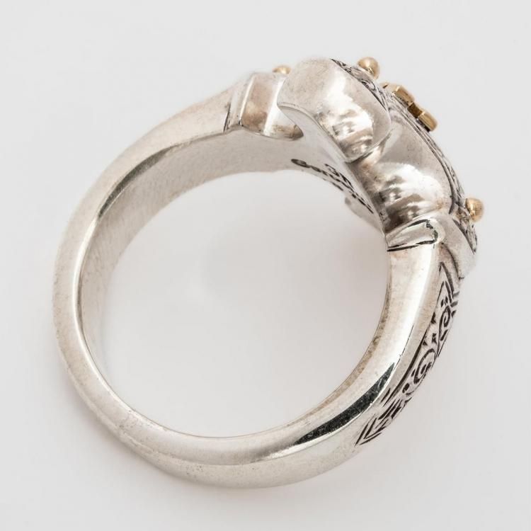 【ほぼ未使用】Gerochristo｜ジェロクリスト 925シルバーリング ジェロクリスト Gerochristo シルバーアクセサリー シンボル