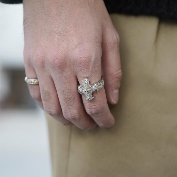 ジェロクリスト Gerochristo シルバーアクセサリー クロスリング