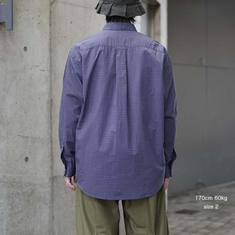 25aw awasa シャツ　サイズ2 アワサ awasa 25AW レギュラーカラーシャツ regular collar
