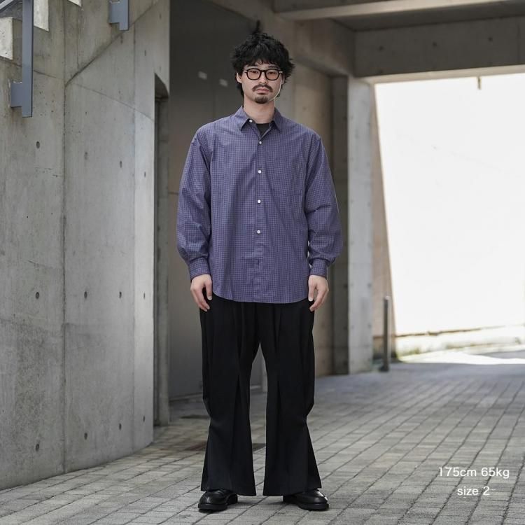 アワサ awasa 25AW レギュラーカラーシャツ regular collar