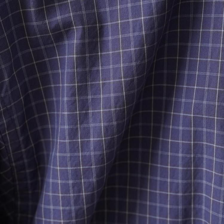 アワサ awasa 25AW レギュラーカラーシャツ regular collar shirt (check)
