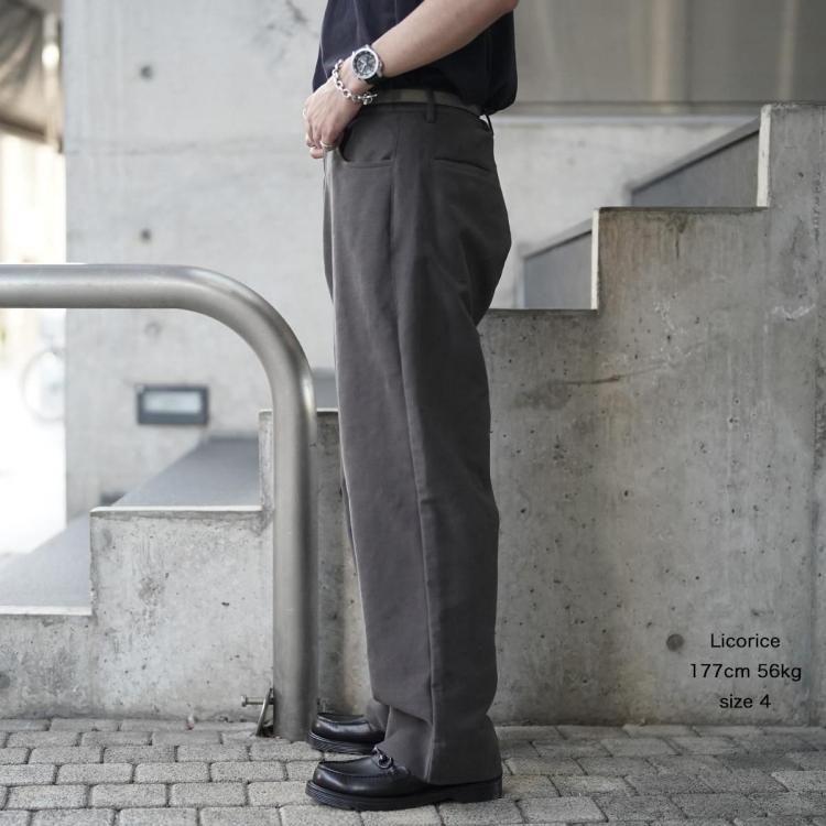 ノノット nonnotte 25aw 5ポケットトラウザー 5 Pockets Trousers