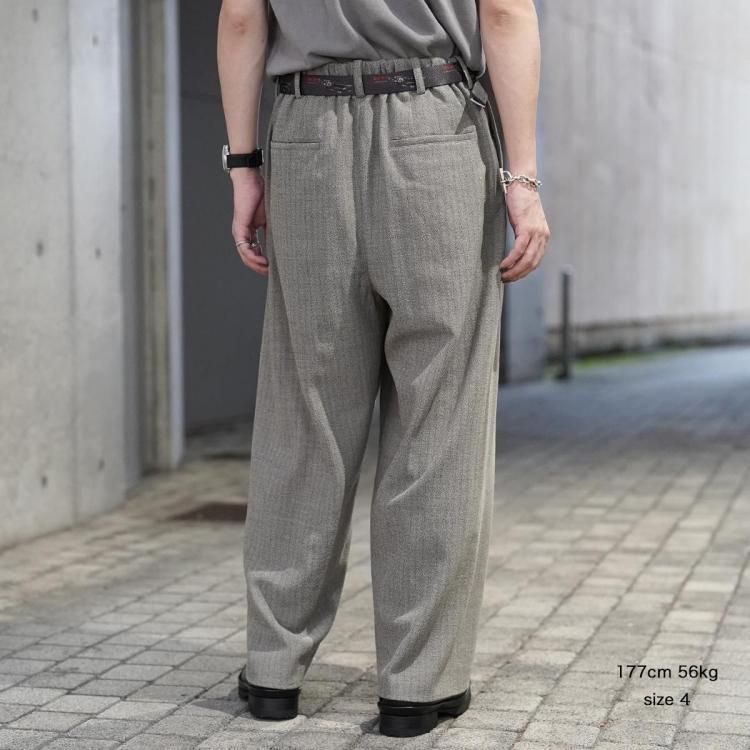 ノノット nonnotte 25aw ドレーピングクロスボックスプリーツ