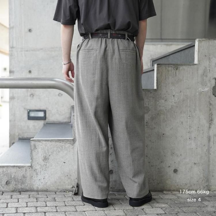ノノット nonnotte 25aw ドレーピングクロスボックスプリーツ