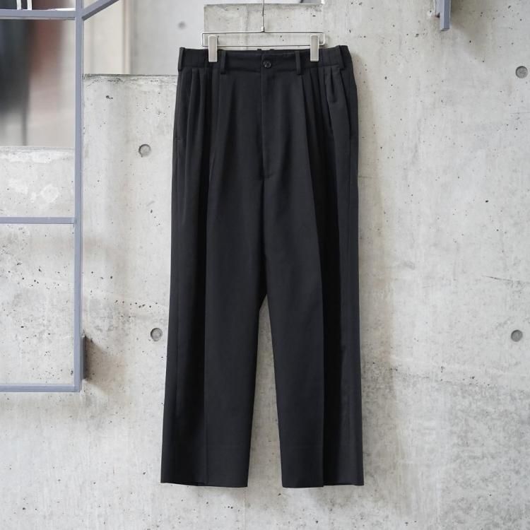 パンツ nonnotte NO TUCK WIDE STRAIGHT TROUSERS パンツ nonnotte NO TUCK WIDE STRAIGHT TROUSERS BACK SATIN