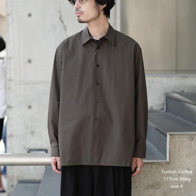 ノノット nonnotte 25aw オーバーシャツ Oversized Shirt