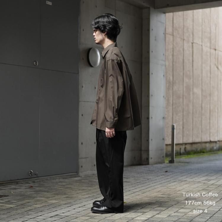 ノノット nonnotte 25aw オーバーシャツ Oversized Shirt