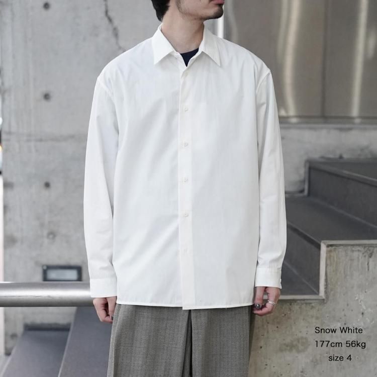 ノノット nonnotte 25aw オーバーシャツ Oversized Shirt