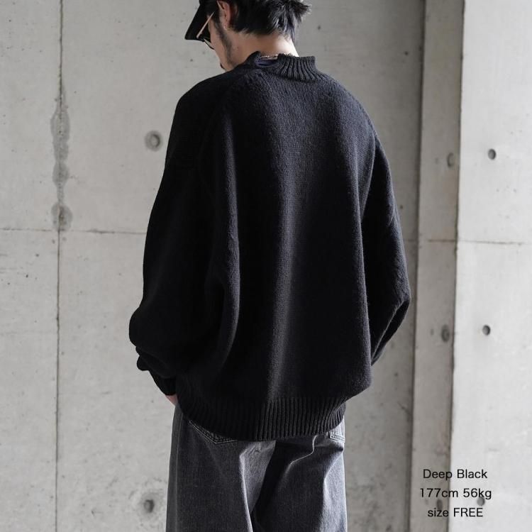 ノノット nonnotte 25aw ドレーピングエクストラプルオーバー