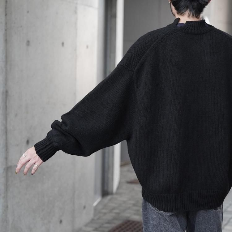 【美品】 nonnotte ボックスプルオーバーニット サイズ3 ノノット nonnotte 25aw ドレーピングエクストラプルオーバー