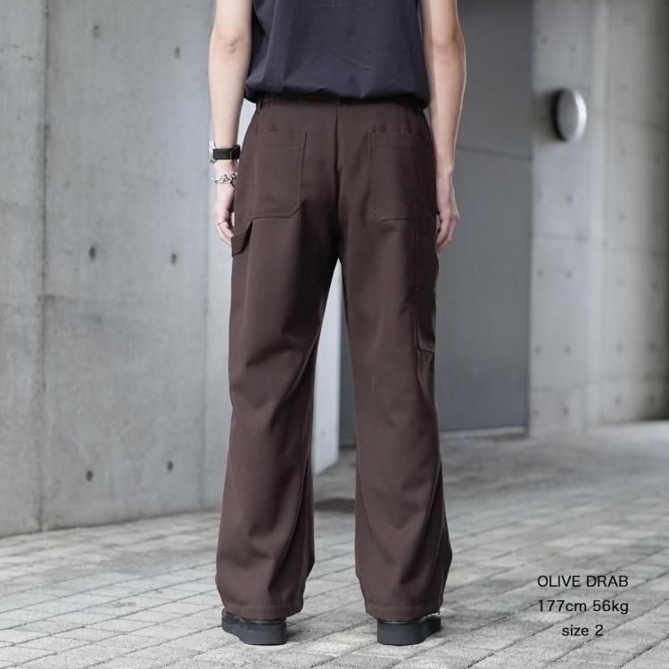 マーカウェア MARKAWARE 25aw ワイドカーペンタートラウザー