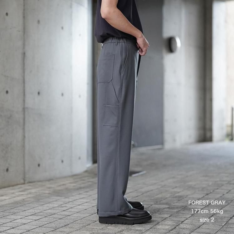 マーカウェア MARKAWARE 25aw ワイドカーペンタートラウザーウール