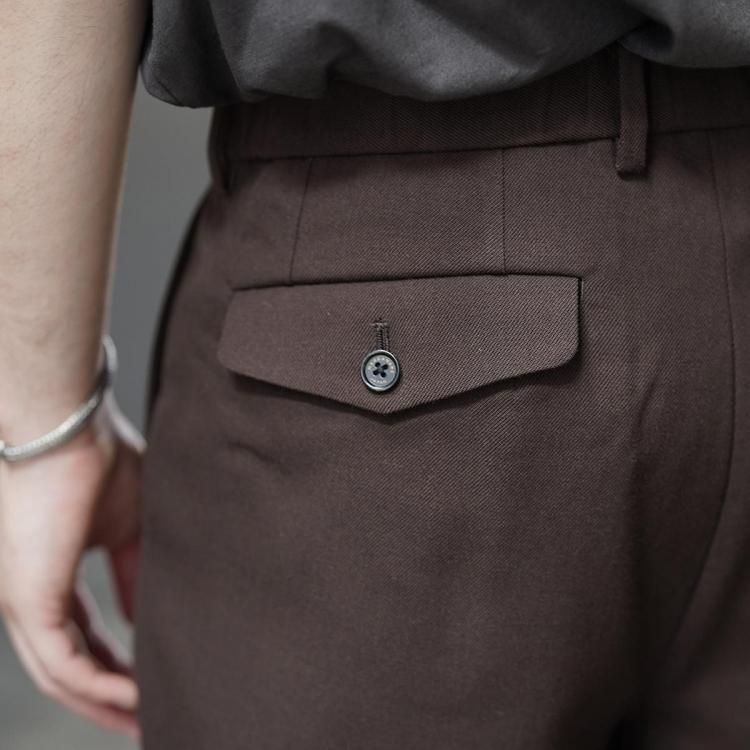 マーカウェア MARKAWARE 25aw トリプルプリーテッドワイドトラウザー