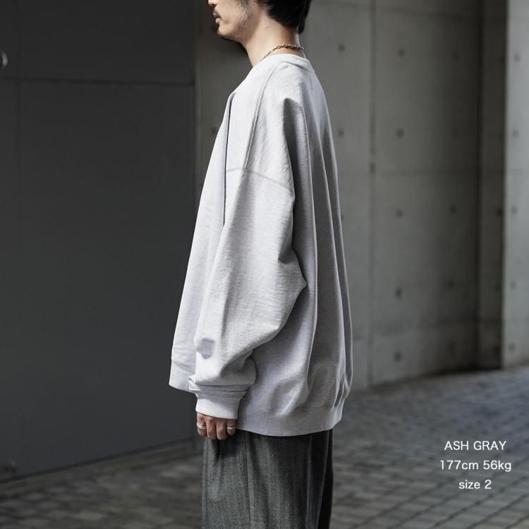 マーカウェア MARKAWARE 25aw ヒュージスウェット HUGE SWEAT