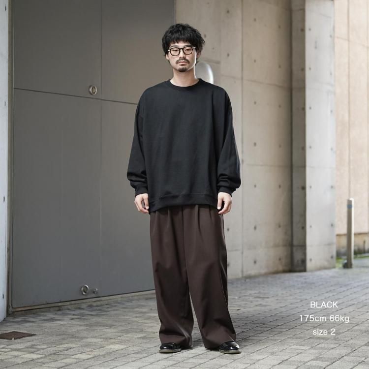 マーカウェア MARKAWARE 25aw ヒュージスウェット HUGE SWEAT (ORGANIC