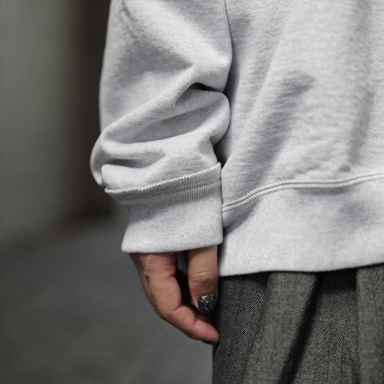 MARKAWARE ヒュージスウェットグレー ポロシャツタイプ MARKAWARE (マーカウェア) HUGE SWEAT / ヒュージスウェット