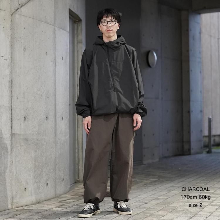 ポリプロイド POLYPLOID 25aw オーバーパンツナイロンテック